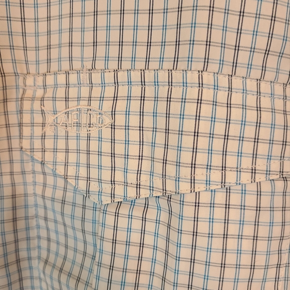 (680) American Fishing Tackle Company Men's Classic Long Sleeve Oxford Shirt, L - Picture 6 of 16